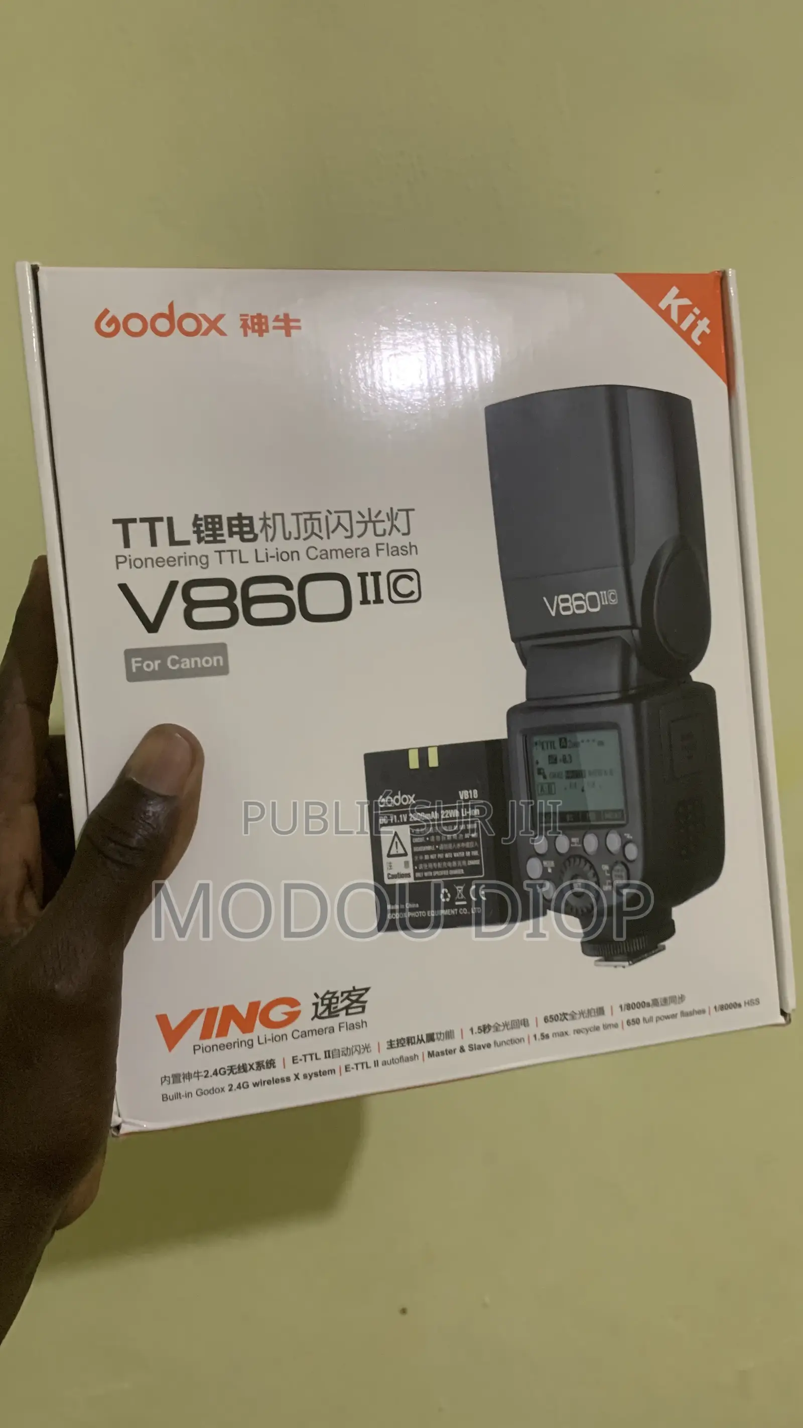 Flash Godox V860ii-C