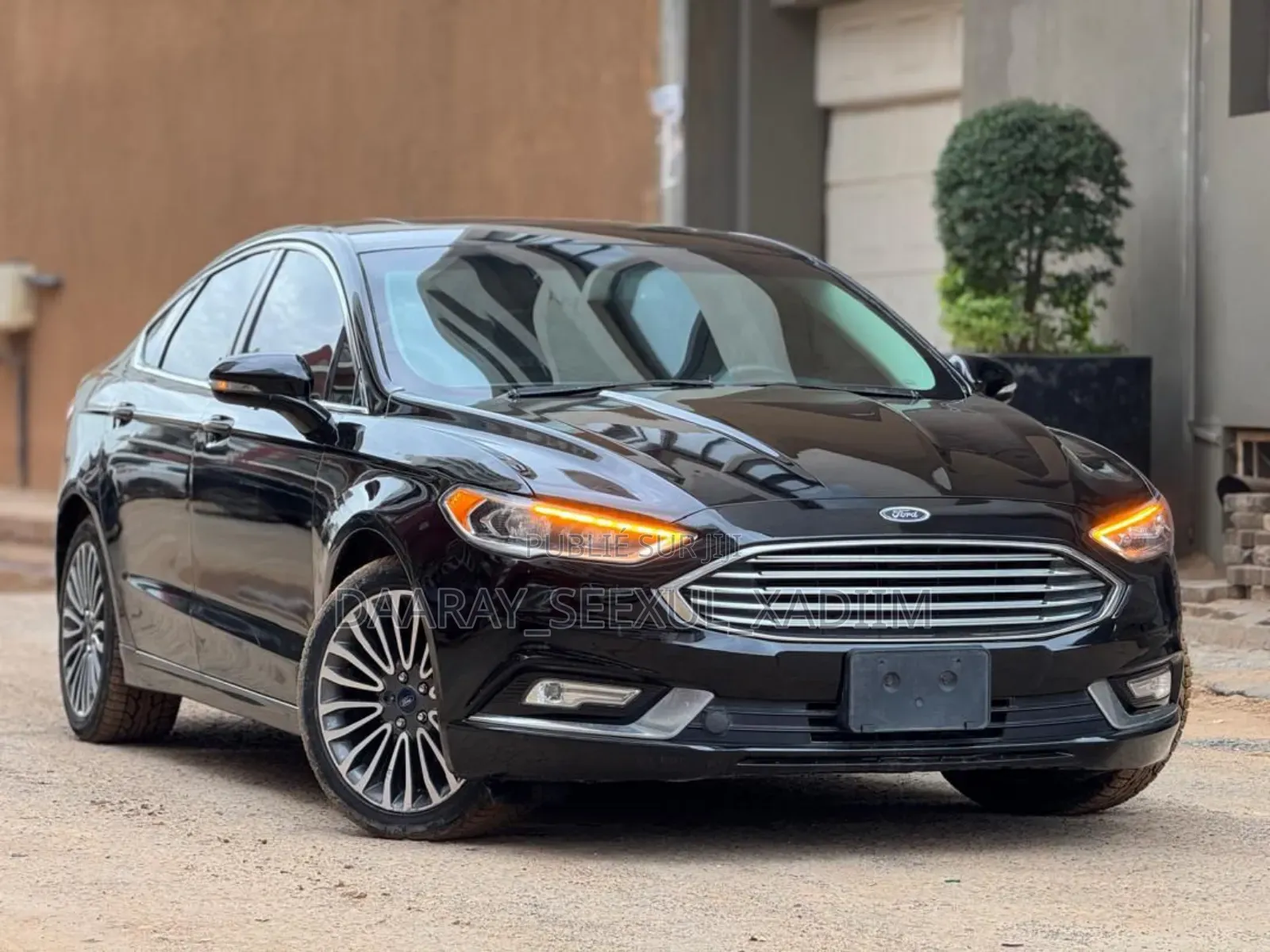 Ford Fusion Titanium AWD 2017 Noir