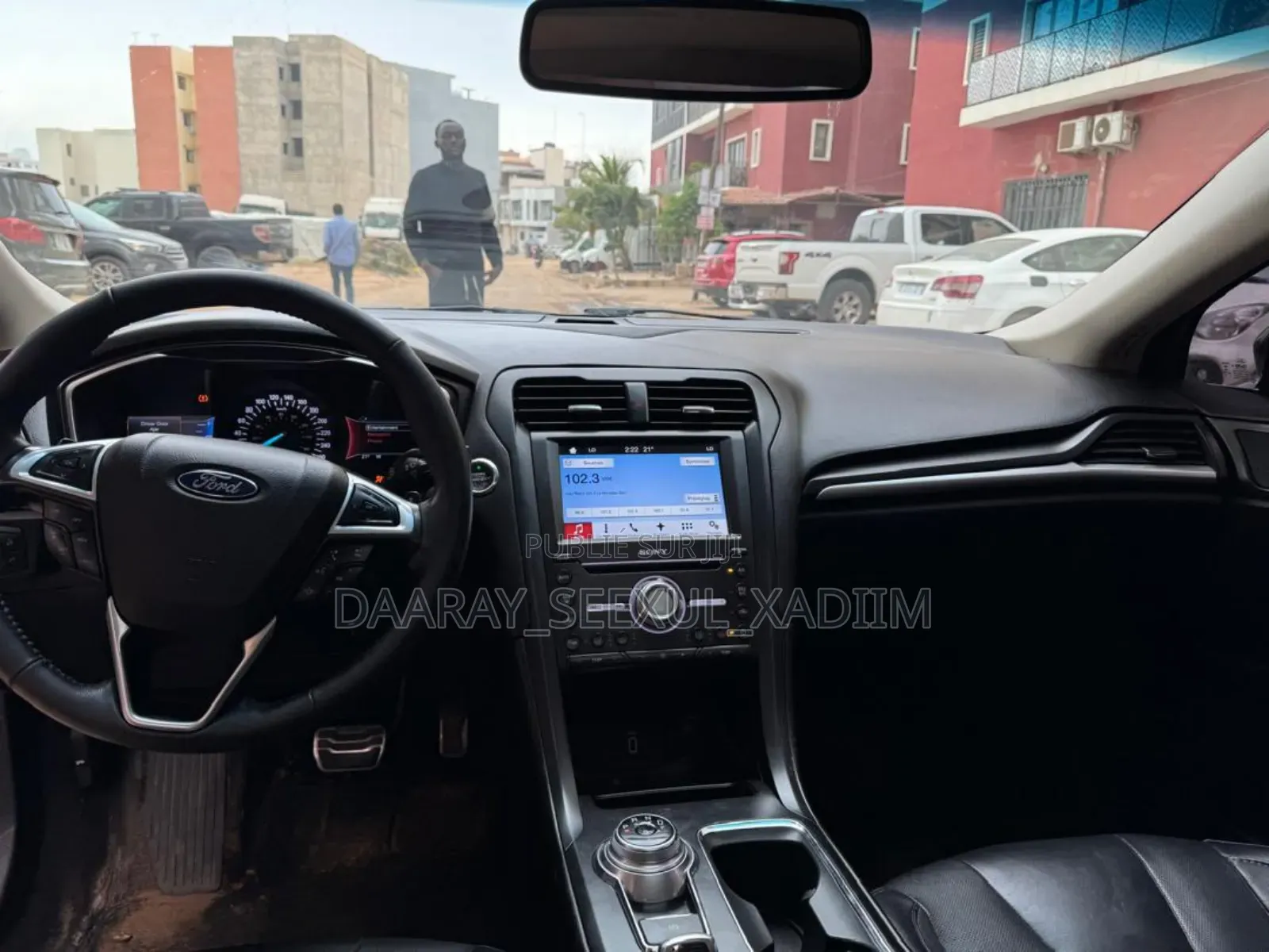 Ford Fusion Titanium AWD 2017 Noir