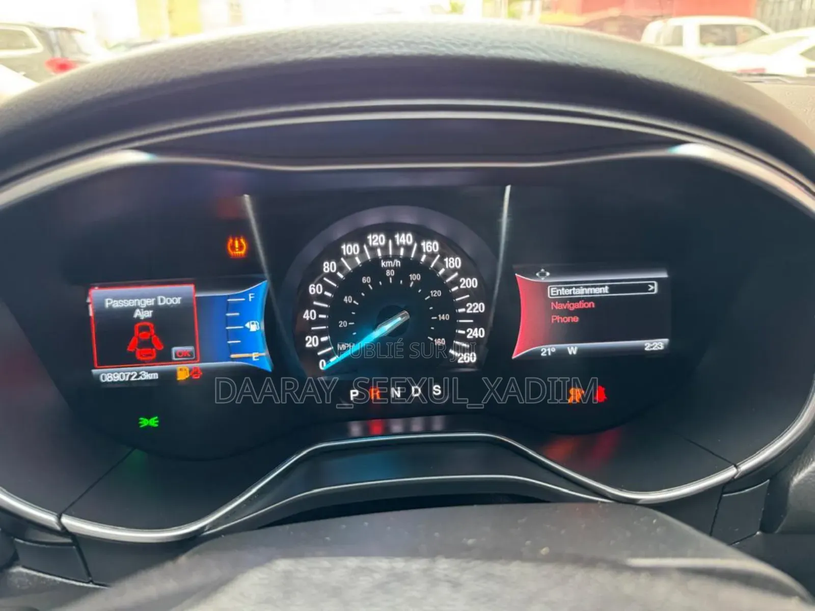 Ford Fusion Titanium AWD 2017 Noir