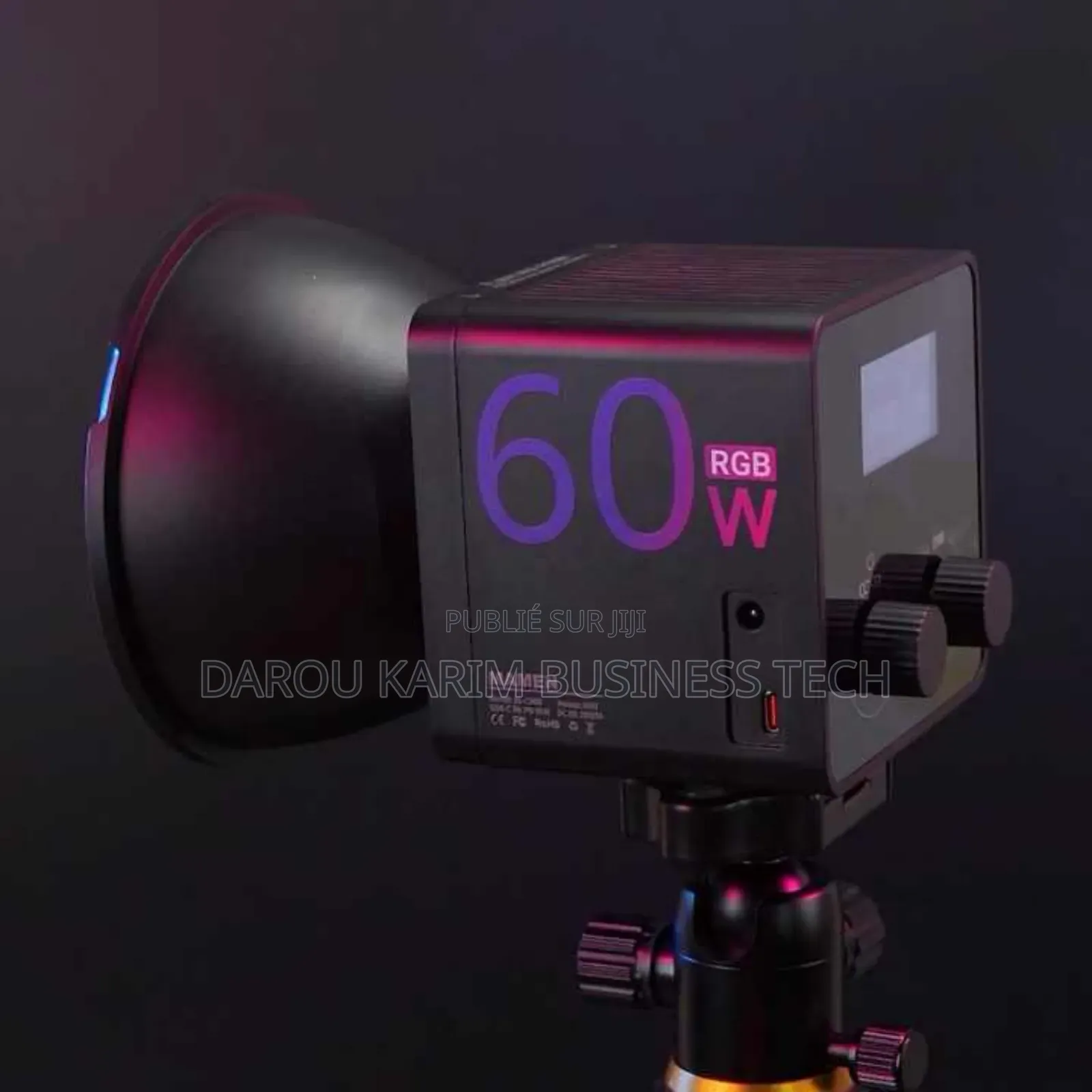 Mamen 60w RGB Full Color Portable Led Video