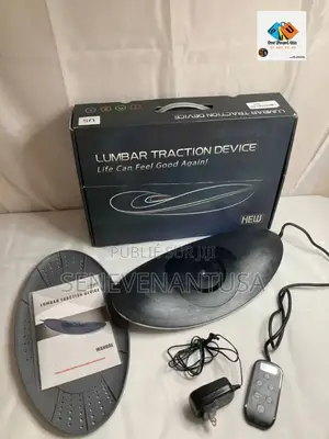 Appareil De Traction Lombaire Multifonction Noir À Températu