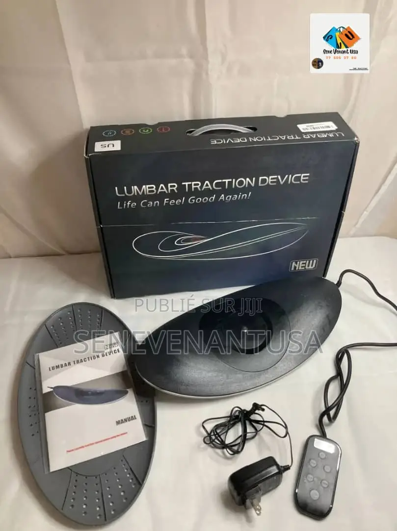 Appareil De Traction Lombaire Multifonction Noir À Températu