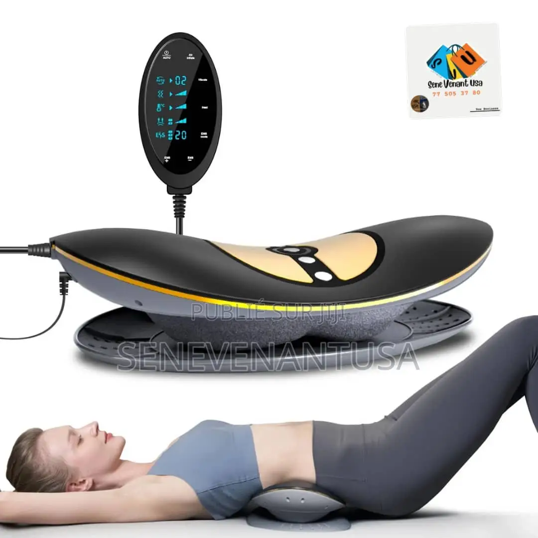 Appareil De Traction Lombaire Multifonction Noir À Températu