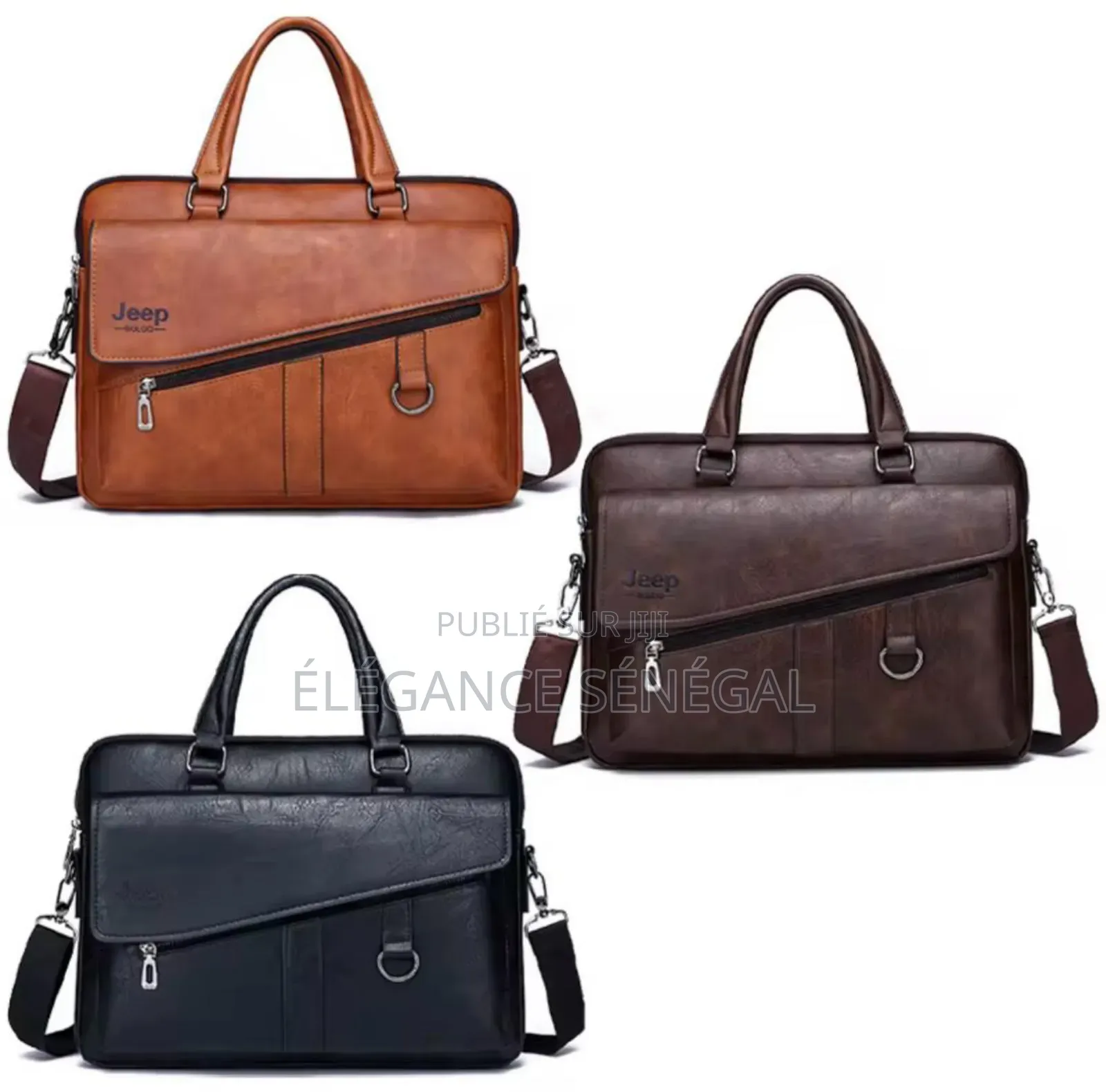 Sac d'Ordinateur Cuir Pour Homme Dakar