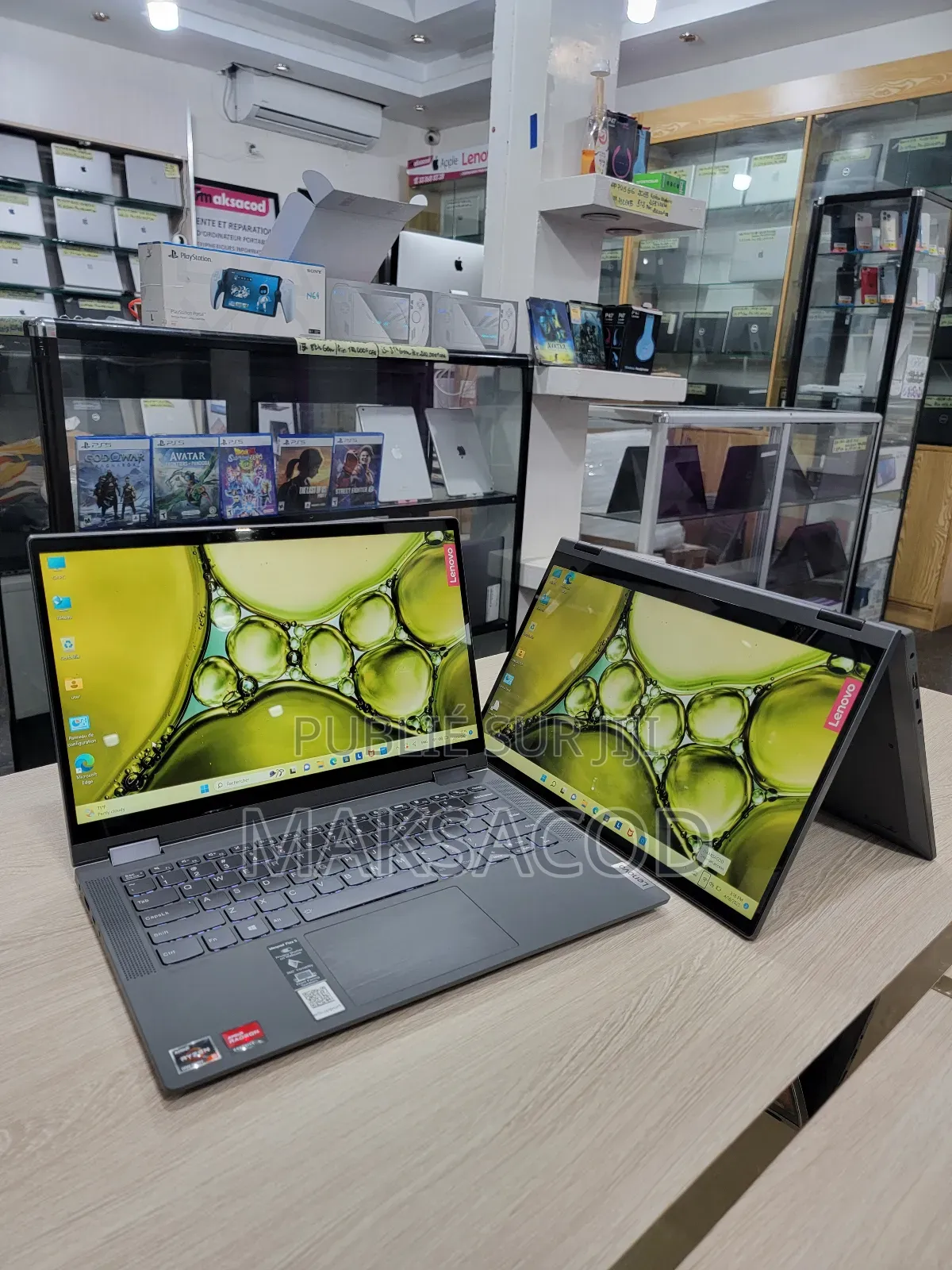 Ordinateur Portable Lenovo Flex 5 16GB AMD Ryzen 5 SSD 256GB