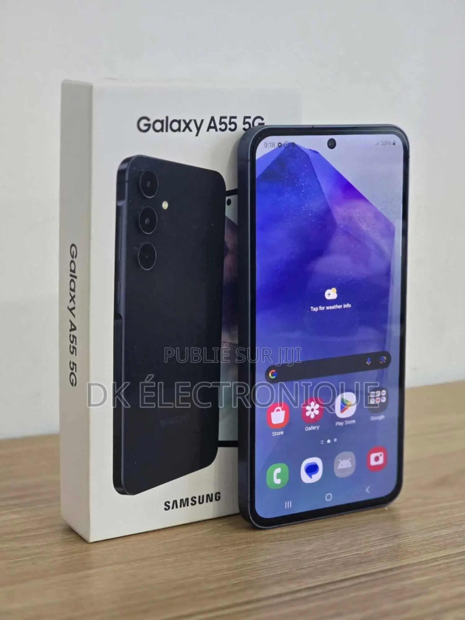 New Samsung Galaxy A55 256 GB Bleu
