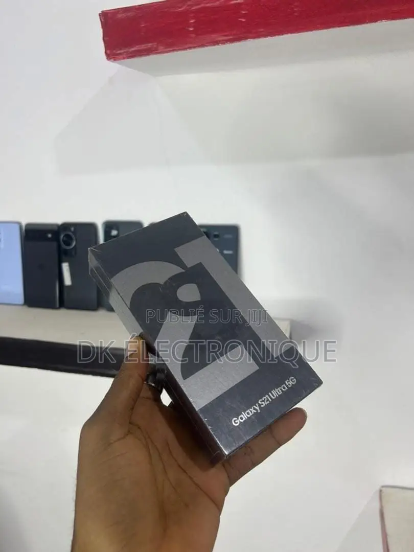New Samsung Galaxy S21 Ultra 5G 128 GB Noir