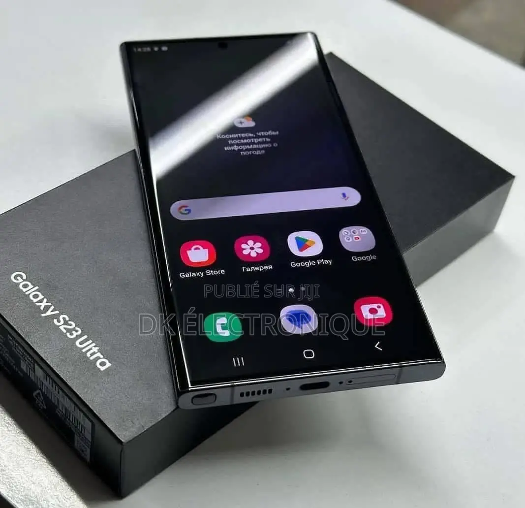 New Samsung Galaxy S23 Ultra 256 GB Noir