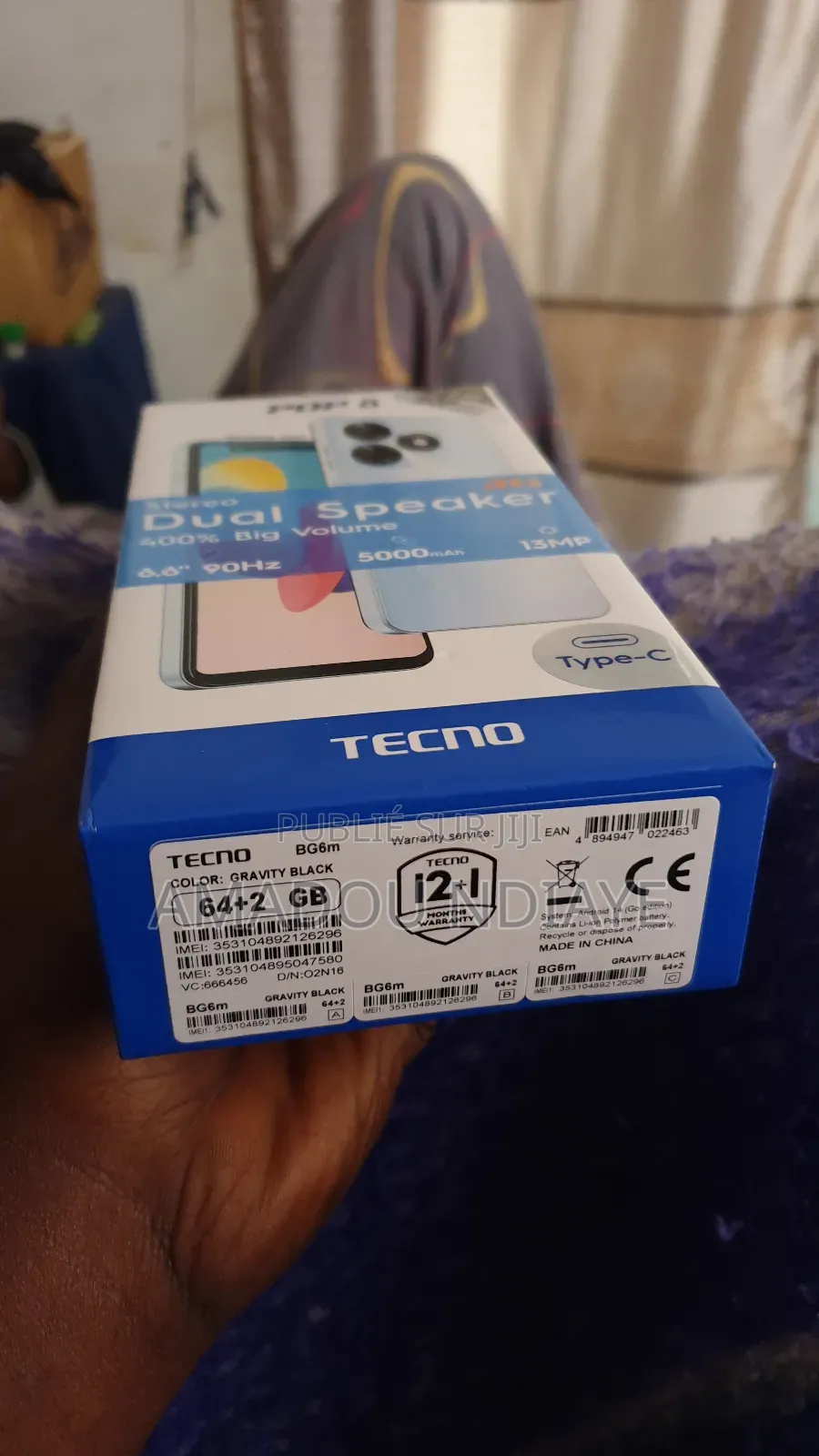 New Tecno Pop 8 64 GB Autre