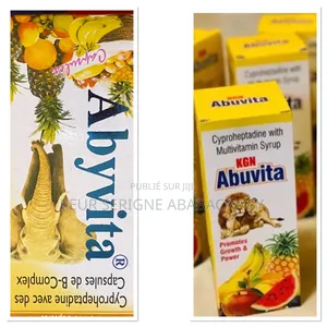 Sirop Abuvita Pour Stimuler l'Appétit Et Augmente Le Poids