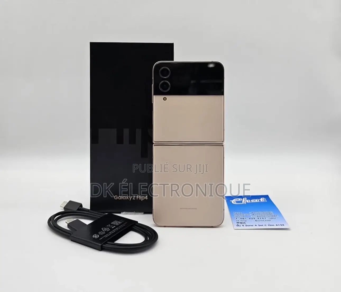 New Samsung Galaxy Z Flip4 256 GB Doré