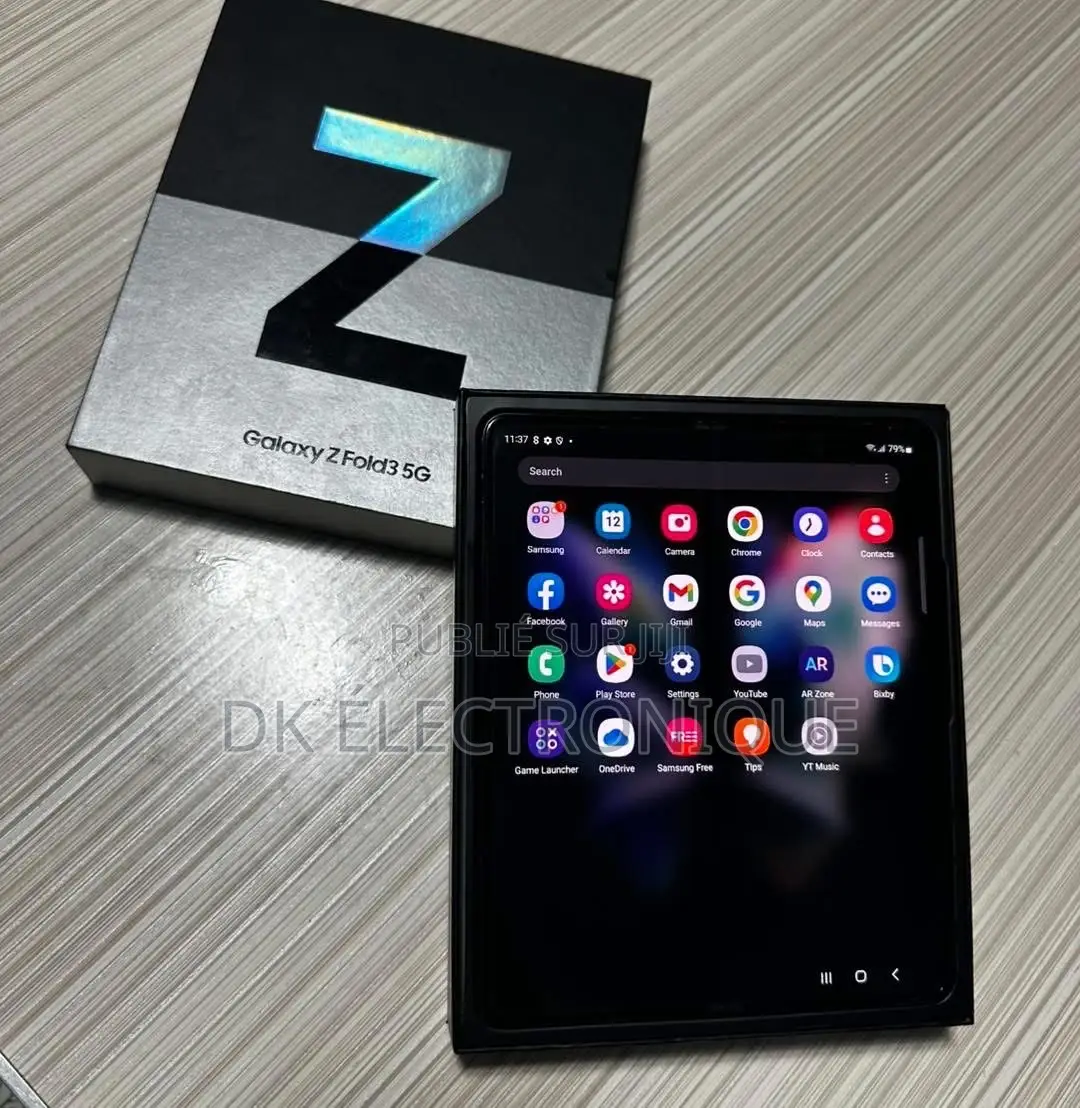 New Samsung Galaxy Z Fold 3 256 GB Noir