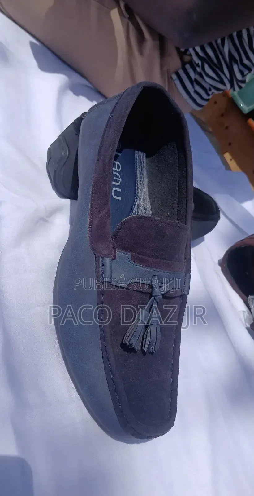 Ensemble Costumes Africains+Mocassins Daim