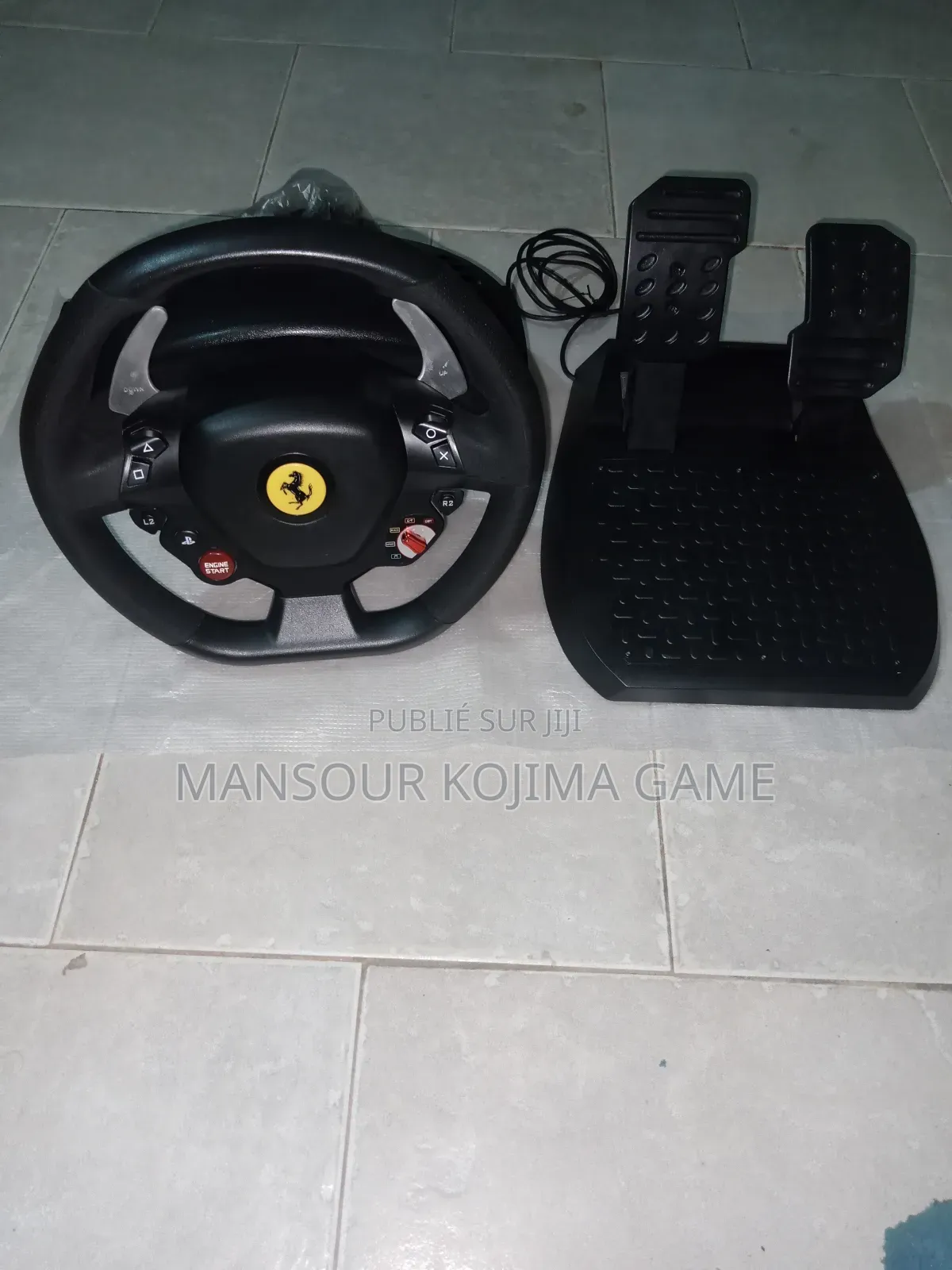 Volant + Pédales Ps4 Ps3 Ps5 Pc