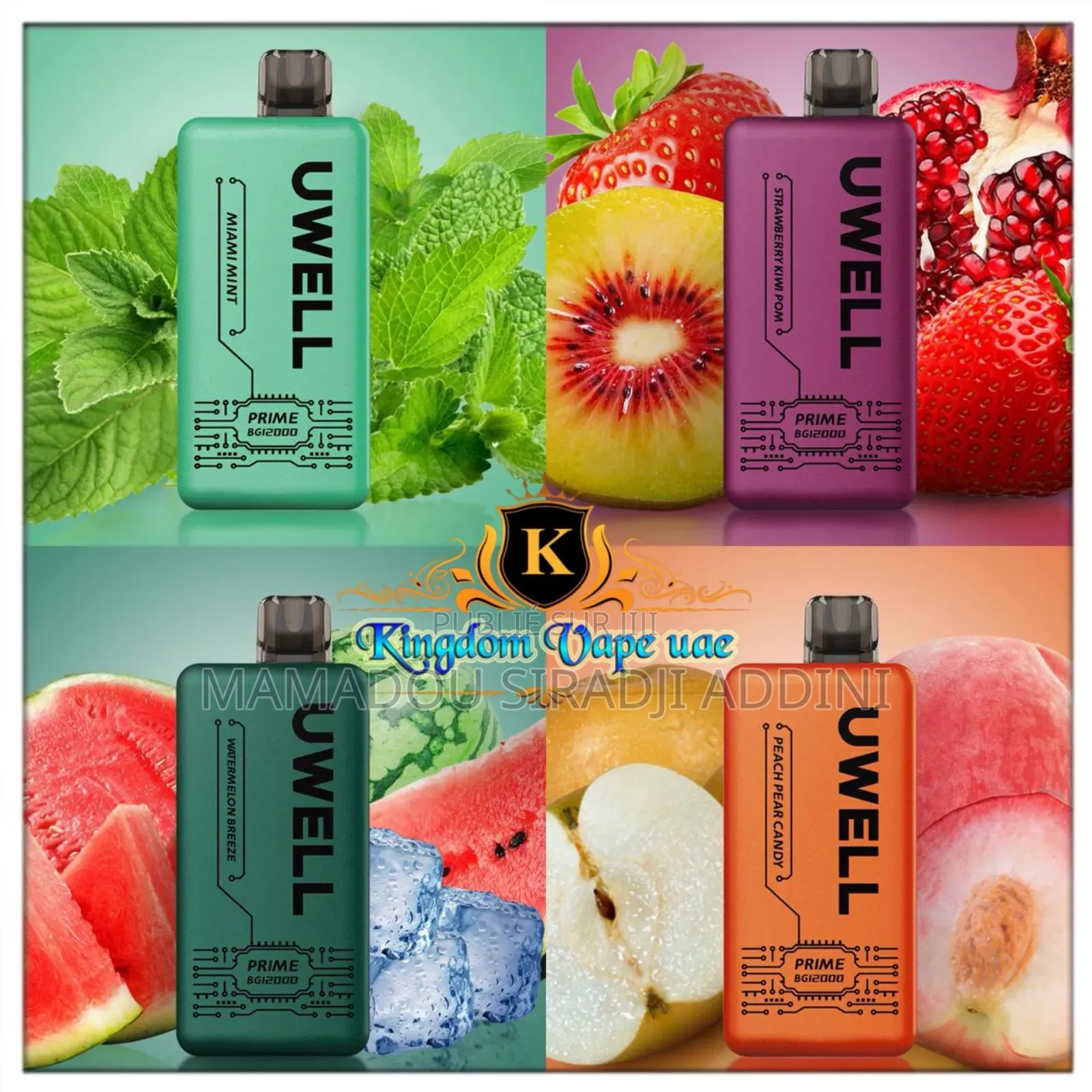 Puff 12000coups Rechargeable