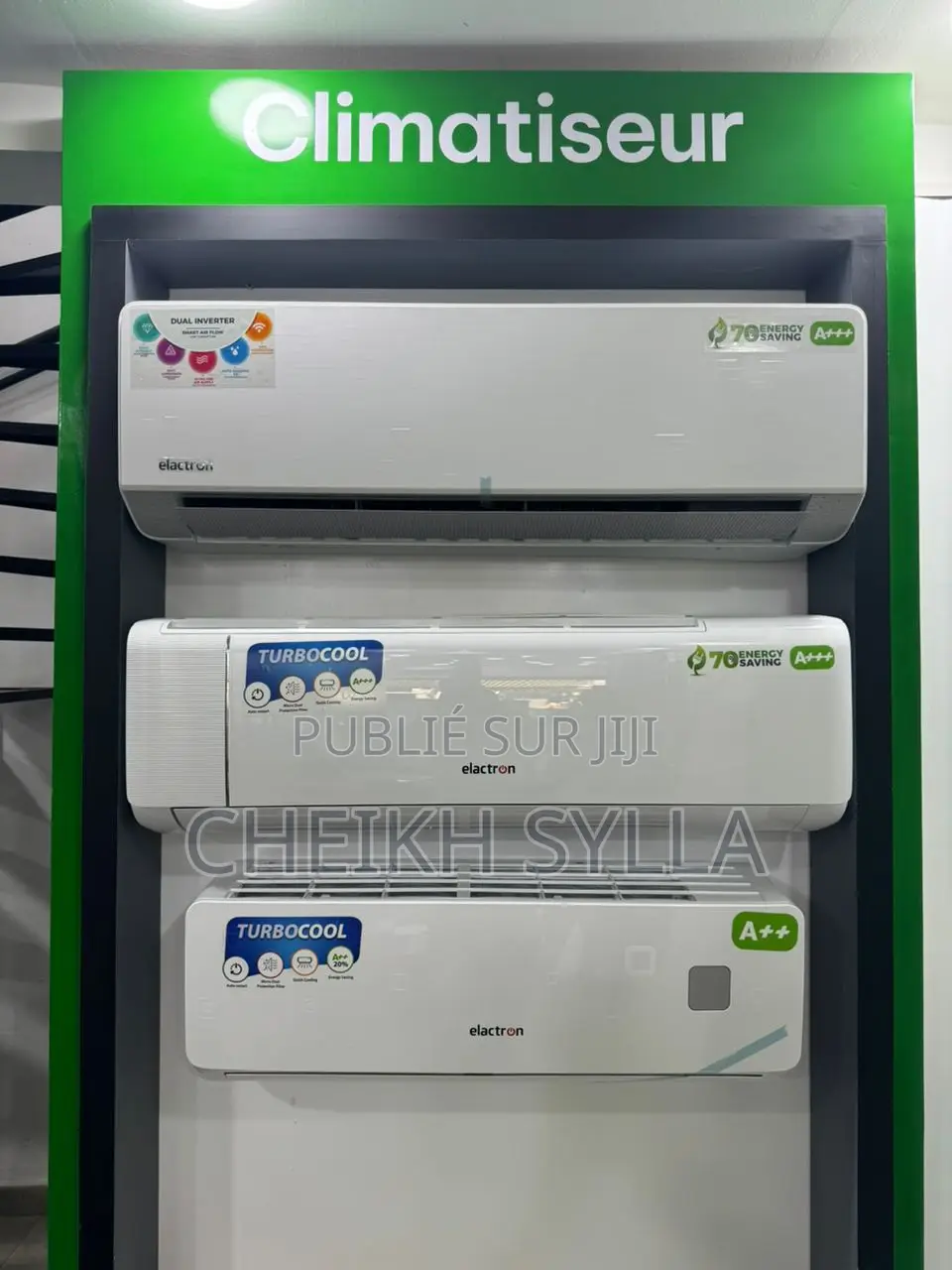 Split Elactron Inverter 9000btu A+ Avec Wifi