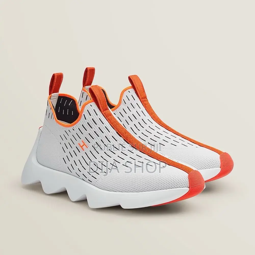 Hermes Blanc/Orange Pointures Disponibles 40 41 42 43 44 45