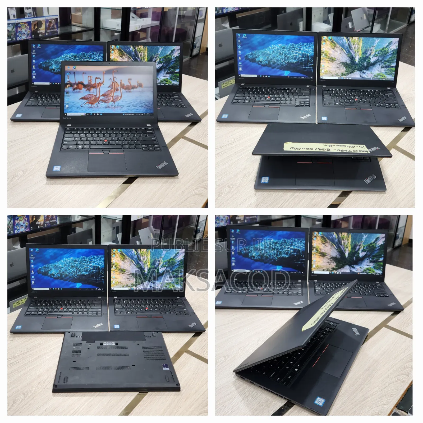 Ordinateur Portable Lenovo ThinkPad T470 8GB Intel Core I5 HDD 500GB