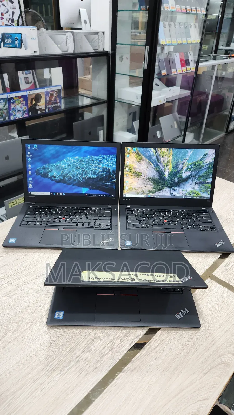 Ordinateur Portable Lenovo ThinkPad T470 8GB Intel Core I5 HDD 500GB