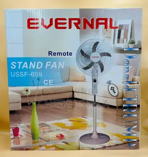 Photo - Ventilateur Evernal 18" Avec Télécommande