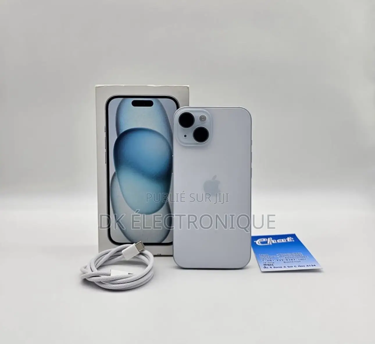 New Apple iPhone 15 128 GB Blanc