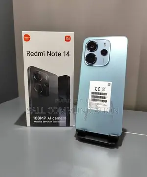 New Xiaomi Redmi Note 14 256 GB Noir