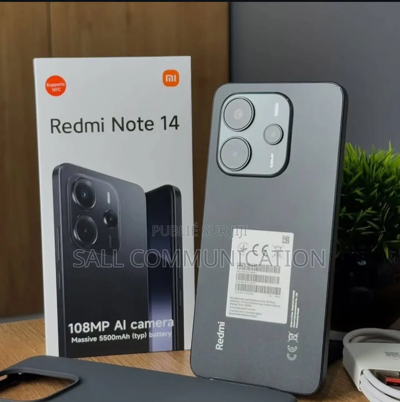 New Xiaomi Redmi Note 14 256 GB Noir