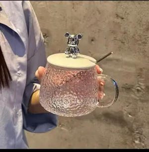 Tasse en Verre Martelé