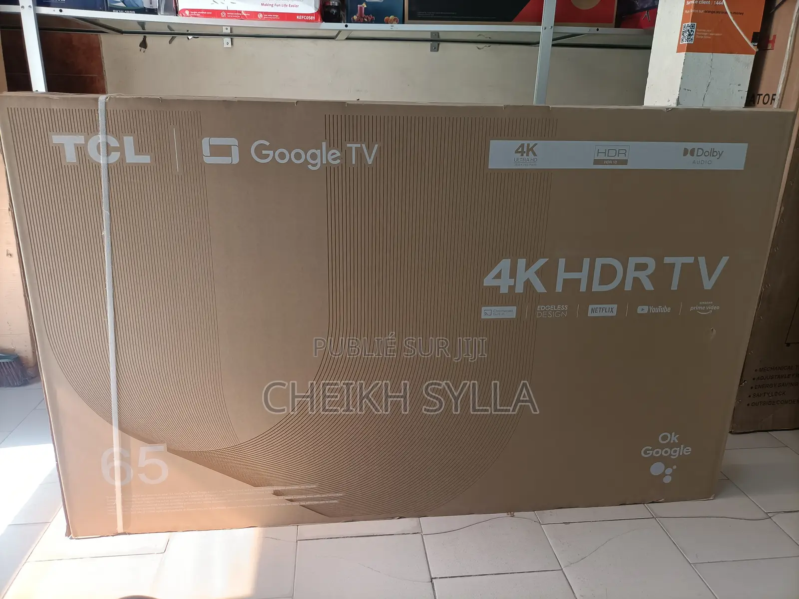Smart Google Tv TCL 55" 