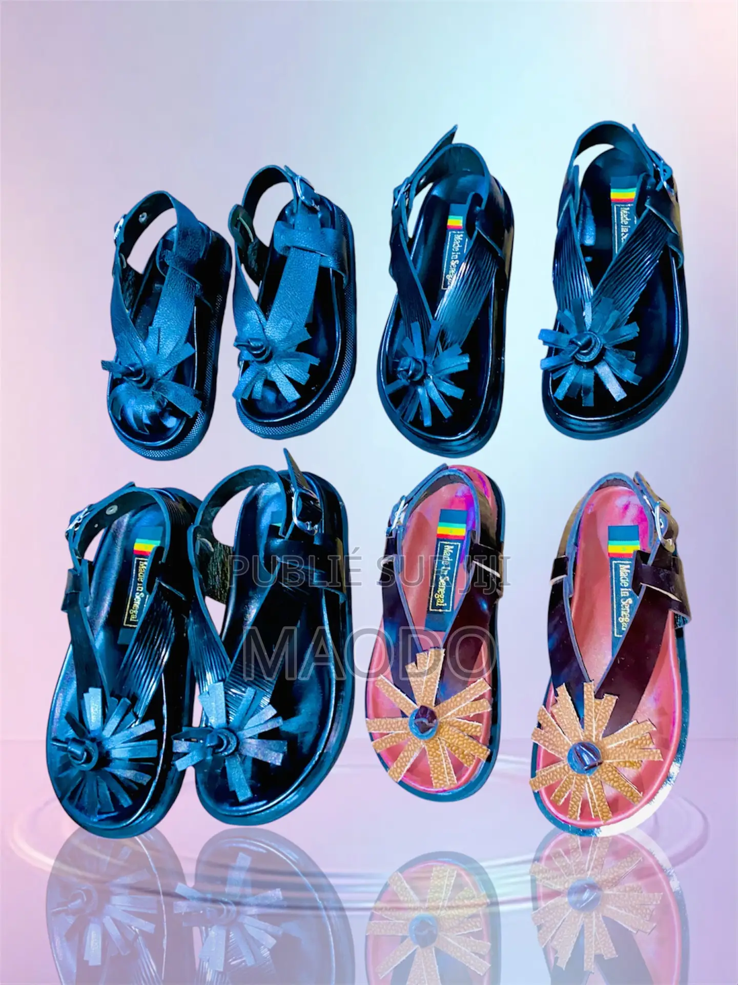 Padam en Cuir Pour Enfants De 20à35