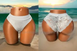 Slip Dentelle Lycra Très Sexy Avec Strage Devant