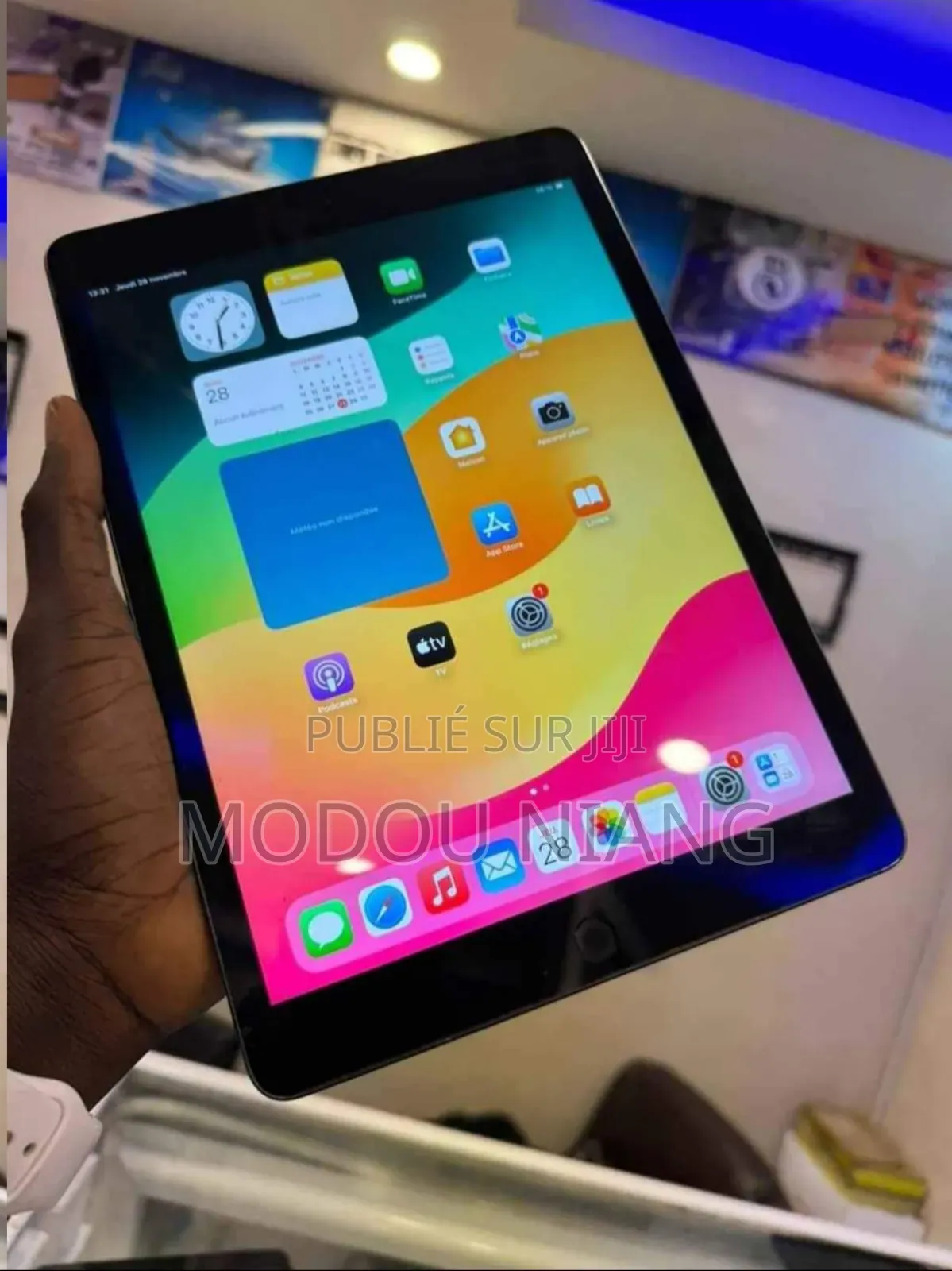 New Apple iPad 10.2 (2019) 128 GB Gris