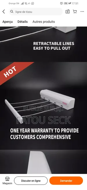 Sèche Linge Mobile Murale