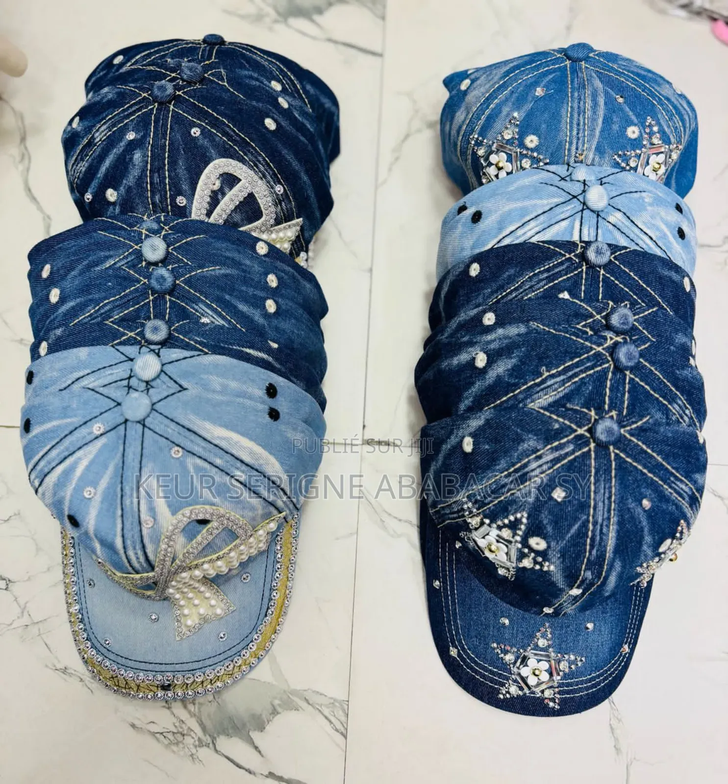 Ensemble Casquette Et Chaussures en Jean