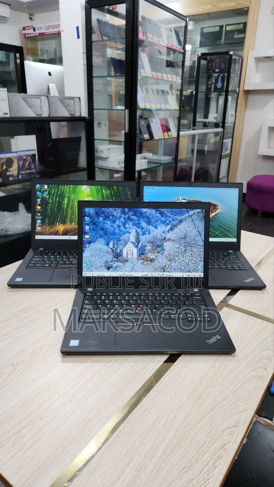 Ordinateur Portable Lenovo ThinkPad T480 16GB Intel Core I5 SSD 500GB