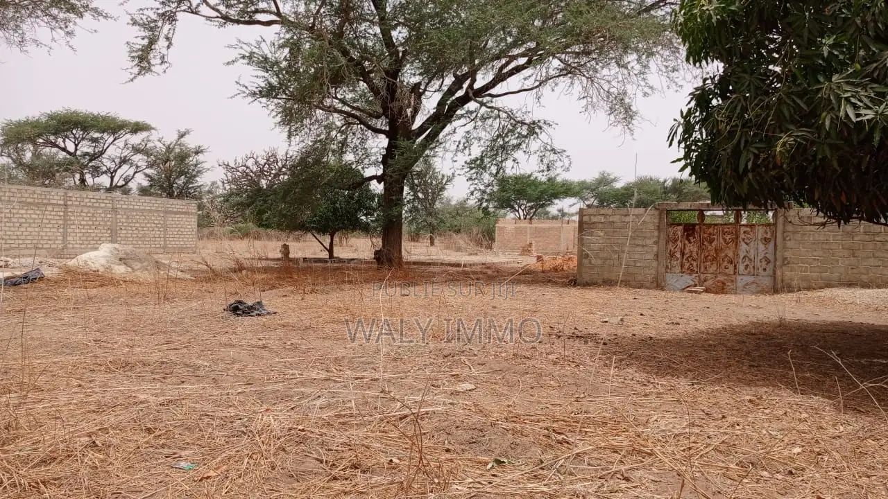 Terrain De 450 Mètres Carrés À Vendre À Malicounda Sénégal