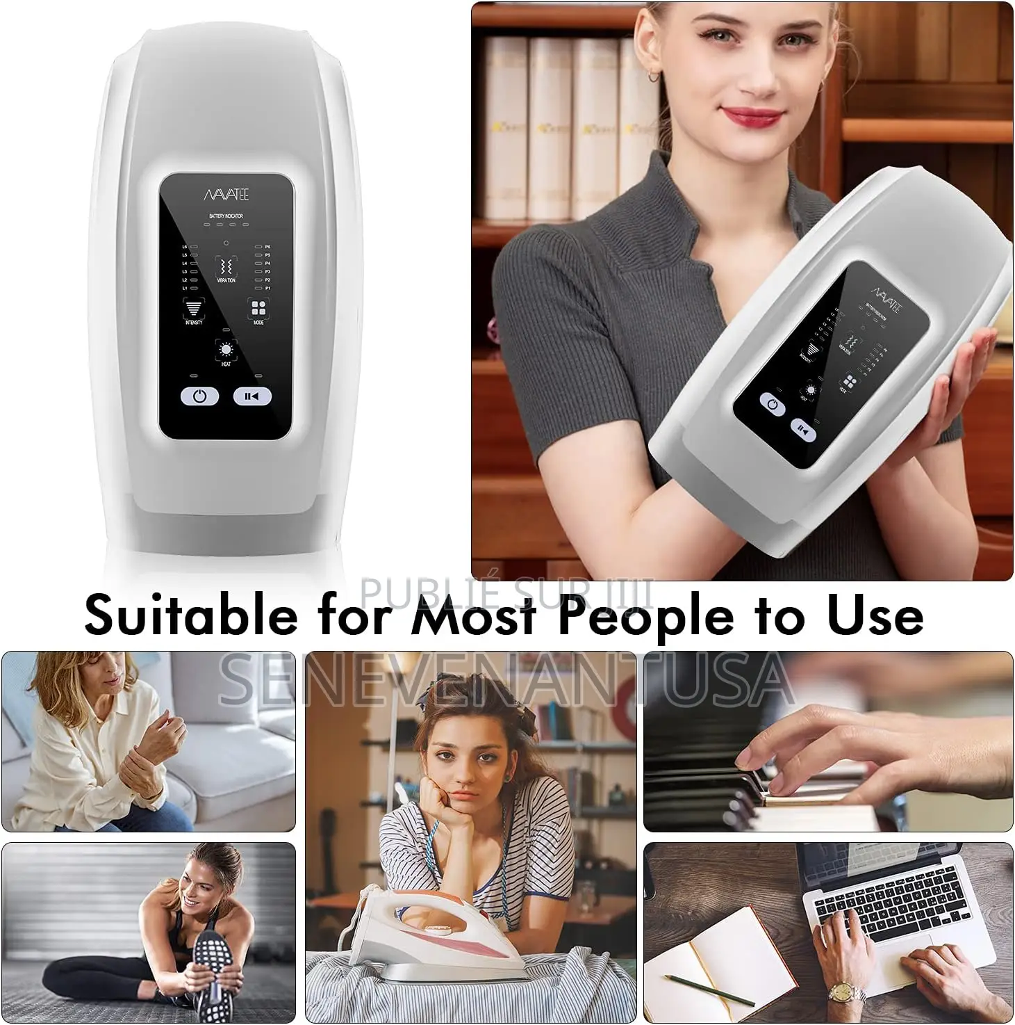 Appareil De Massage De La Main Avec Chaleur, Appareil De Mas