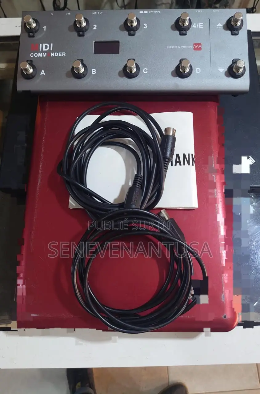 Meloaudio Meloaudio Midi Commander Guitare Sol Multi-Effets