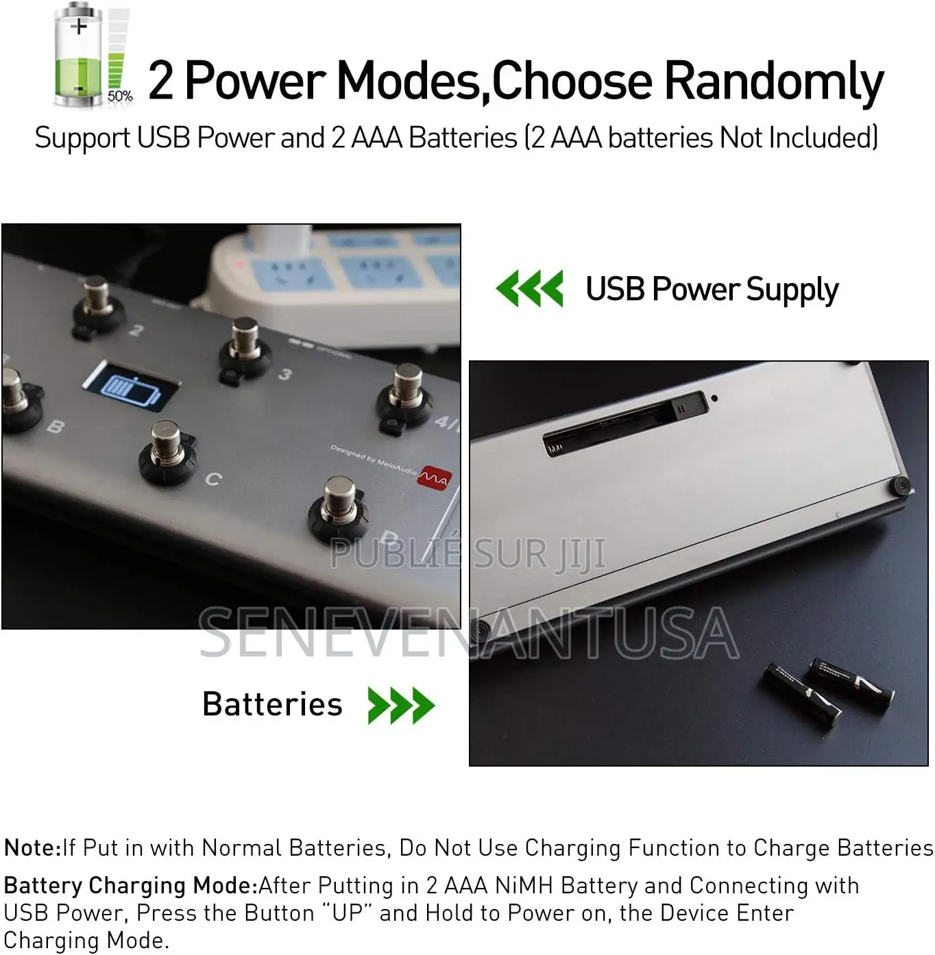 Meloaudio Meloaudio Midi Commander Guitare Sol Multi-Effets