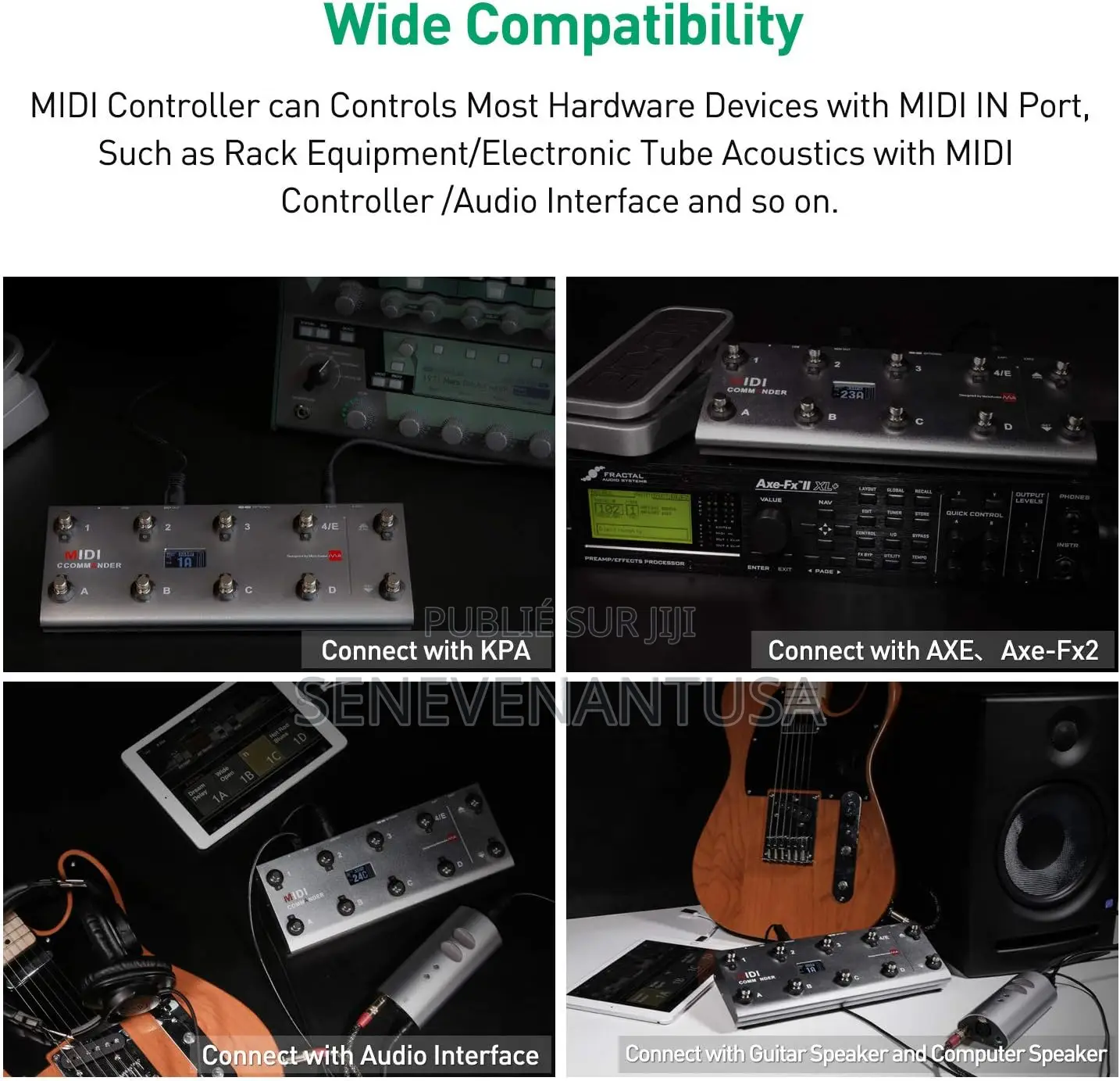 Meloaudio Meloaudio Midi Commander Guitare Sol Multi-Effets