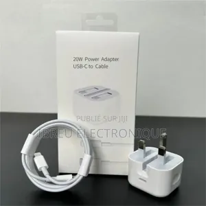 Chargeur iPhone Complet Original Prise Uk