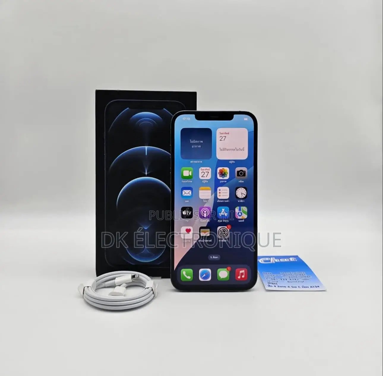 New Apple iPhone 12 Pro Max 128 GB Bleu