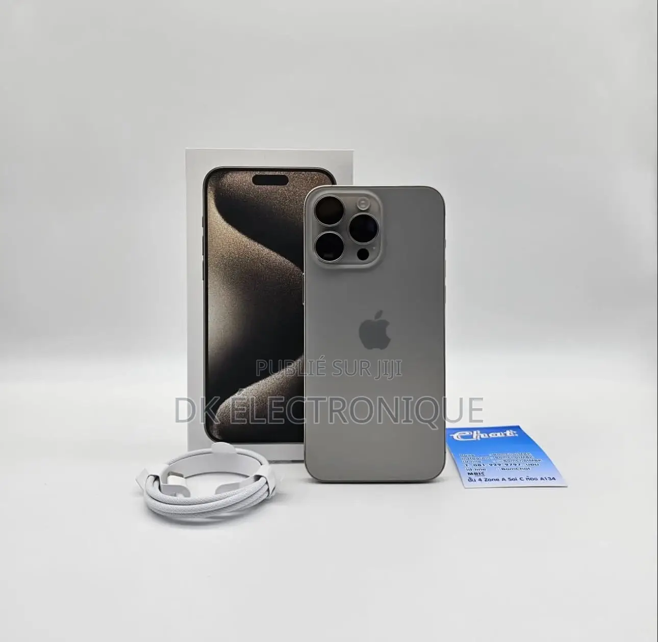 New Apple iPhone 15 Pro Max 256 GB Argenté