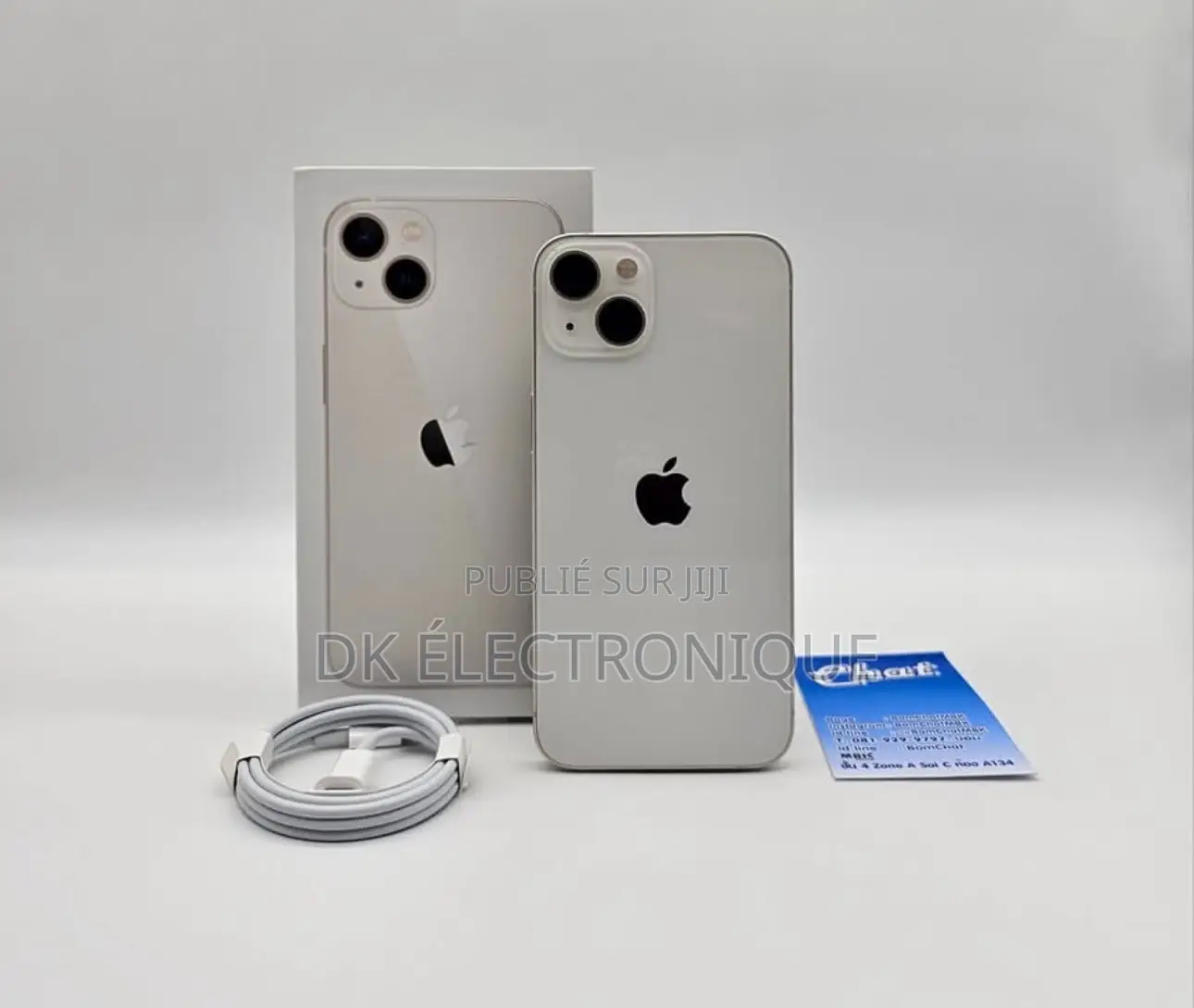 Neuf Pomme iPhone 13 128 GB Blanc