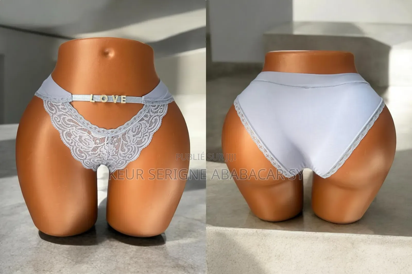 Slip Dentelle Love Sexy Et Confortable
