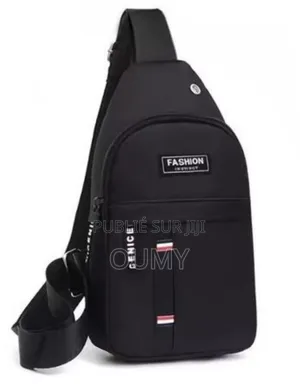 Photo - Sac Poitrine À Bandoulière - Noir