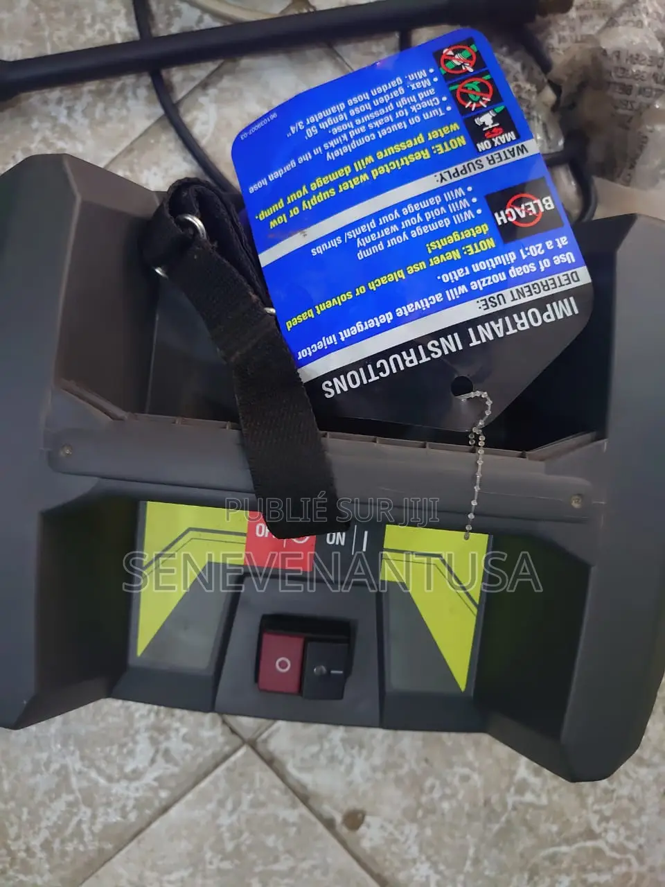 Nettoyeur Haute Pression À Eau Froide Ryobi Ry141612 - Noir