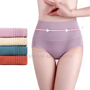 Photo - *Slip Femme Taille Haute 100%Coton – Très Confortable