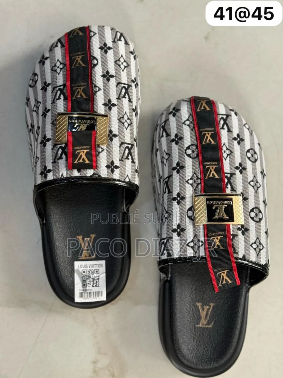 Pantoufles Louis Vuitton